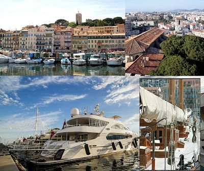 Algunas de las atracciones más típicas de Cannes.