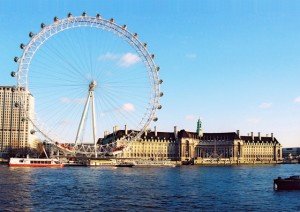 Estudiar en Londres. London Eye